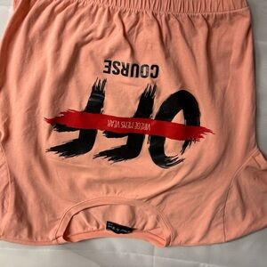 Emir & Eva Peach Graphic Tee preowned